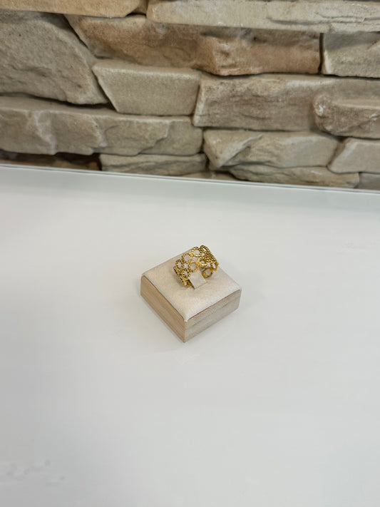 Bague en acier inoxydable ajustable